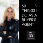 Kristina Bergstrand and 50 Things I Do As A Buyer's Agent